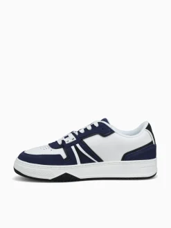 New Lacoste l001 navy leather White