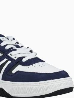 New Lacoste l001 navy leather White
