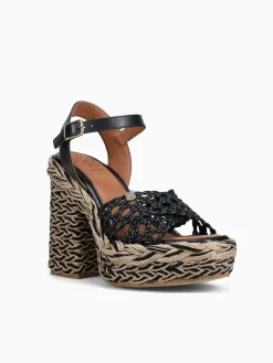 Best Popa laguna croche negro leather Black