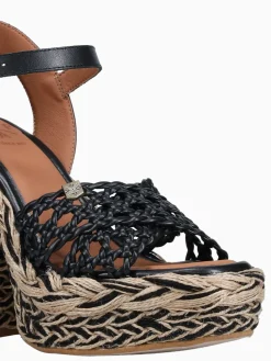 Best Popa laguna croche negro leather Black