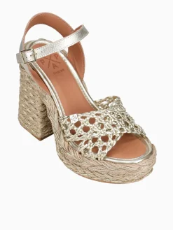 Sale Popa laguna croche oro leather Gold