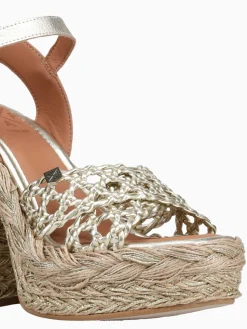 Sale Popa laguna croche oro leather Gold