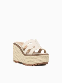 Hot Sam Edelman laine modern ivory leather White