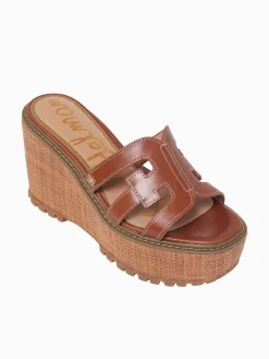 Hot Sam Edelman laine rich leather Cognac