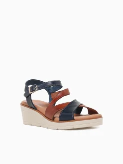 Online Lola Canales lark cuero vaquetilla Blue