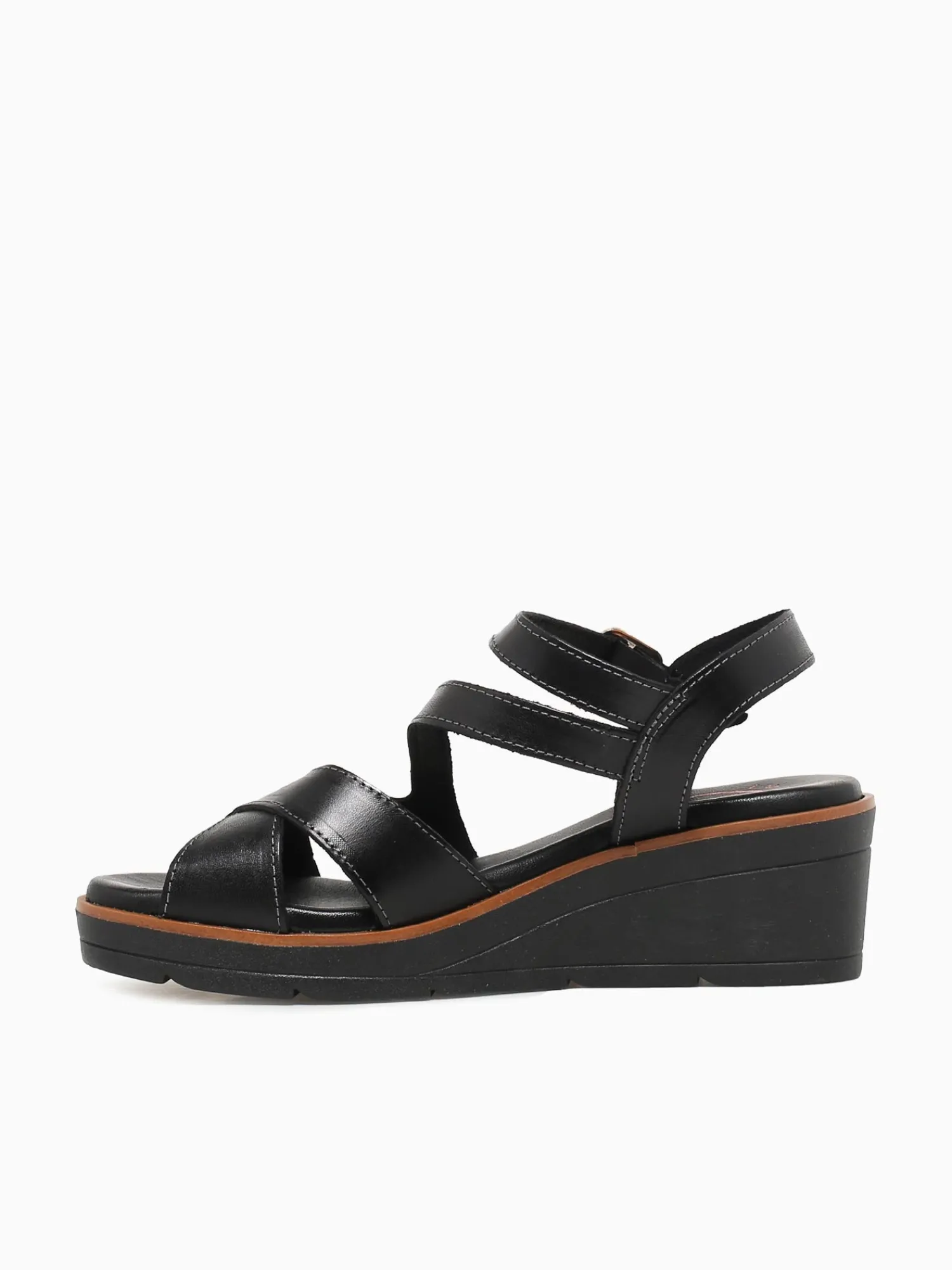 Clearance Lola Canales lark negro vaquetilla Black