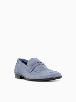 Sale BRUNO MAGLI lastra unlined lt. suede Blue