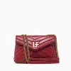 Outlet La Favorita lf shoulder bag leather Dark Red