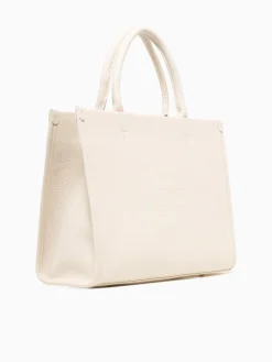 Sale La Favorita lf tote bag bone leather White