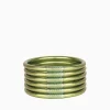 Fashion BuDhaGirl limon all weather bangles (awb) - serenity prayer Green