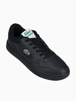 Discount Lacoste lineset blk blk leather Black