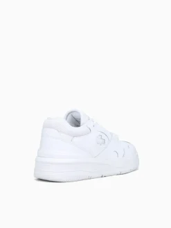 Sale Lacoste lineshot 224 1 wht wht leather White