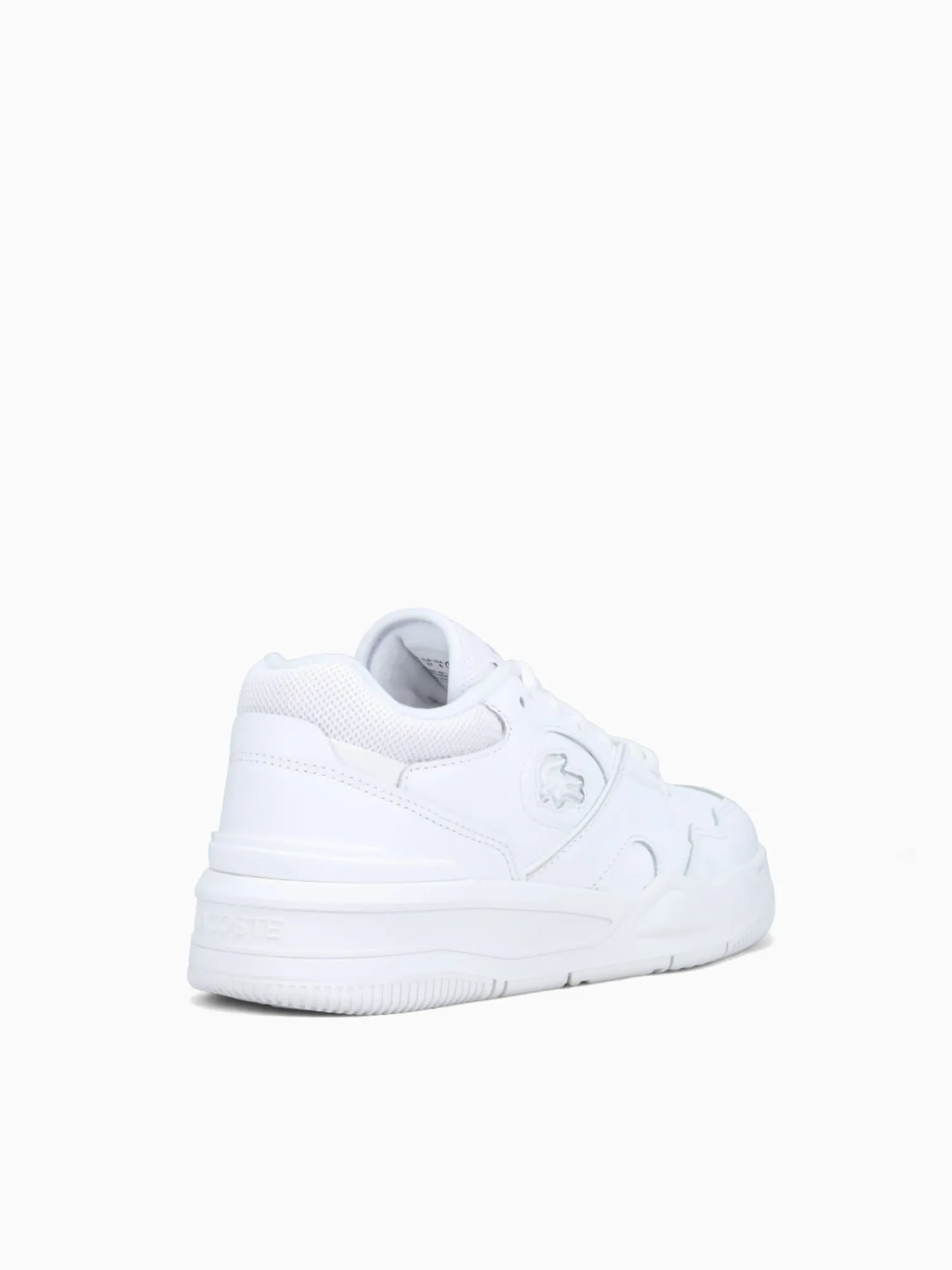 Sale Lacoste lineshot 224 1 wht wht leather White