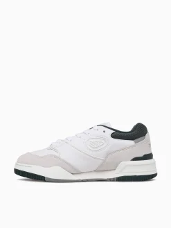 Fashion Lacoste lineshot 223 wht dk grn leather White