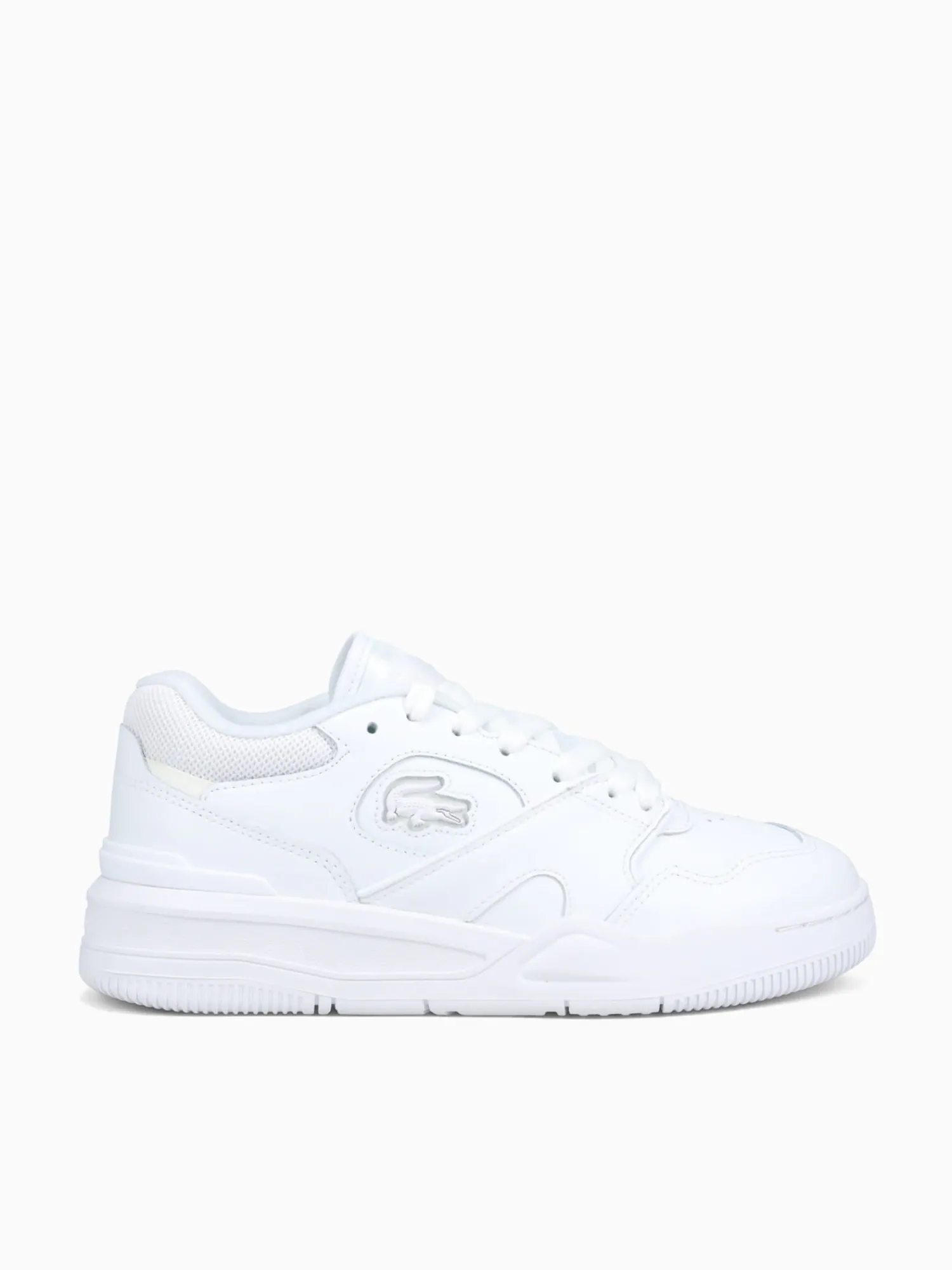 Hot Lacoste lineshot 124 wht wht leather White