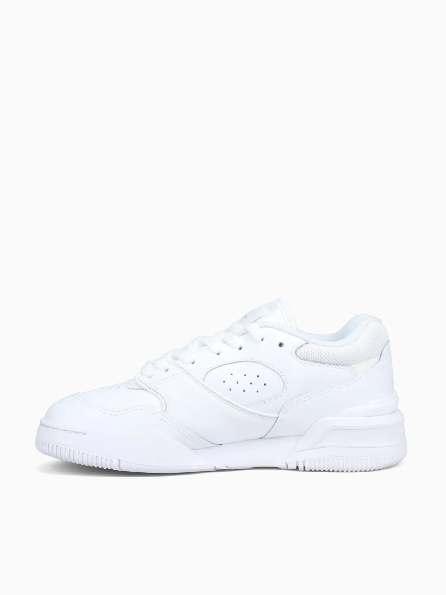 Hot Lacoste lineshot 124 wht wht leather White