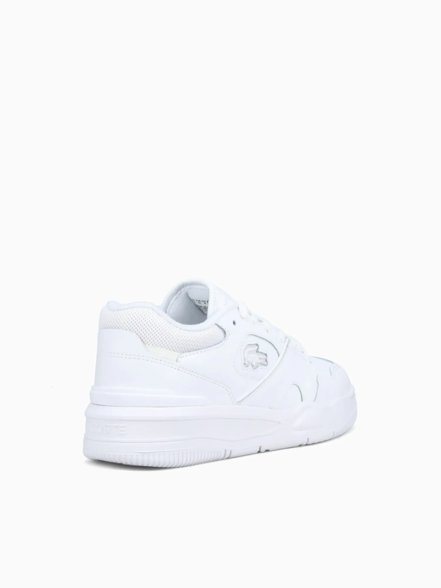 Hot Lacoste lineshot 124 wht wht leather White