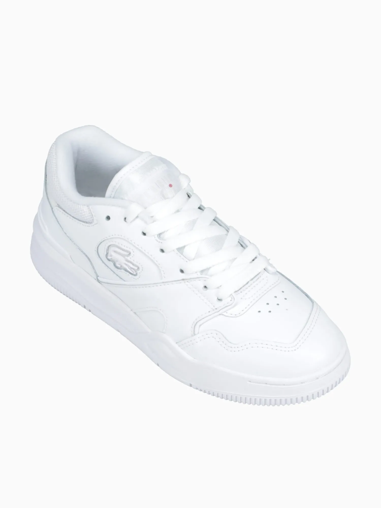 Hot Lacoste lineshot 124 wht wht leather White