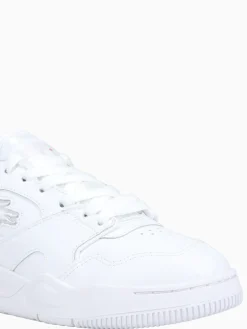 Hot Lacoste lineshot 124 wht wht leather White