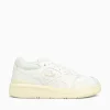 Clearance Lacoste lineshot offwht ltylw leather White