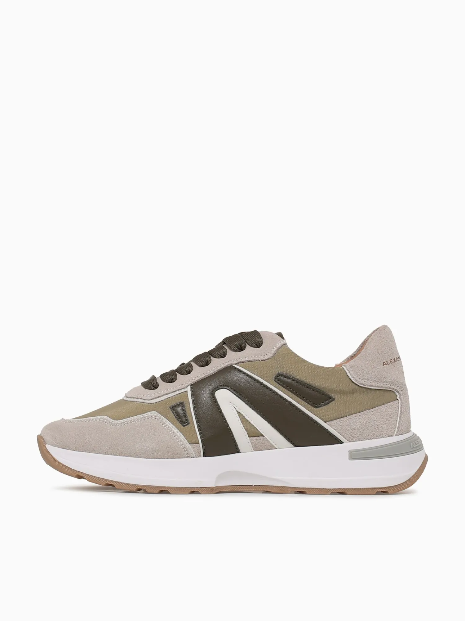 Sale ALEXANDER SMITH liverpool man lt.green lt.grey leather Light Green