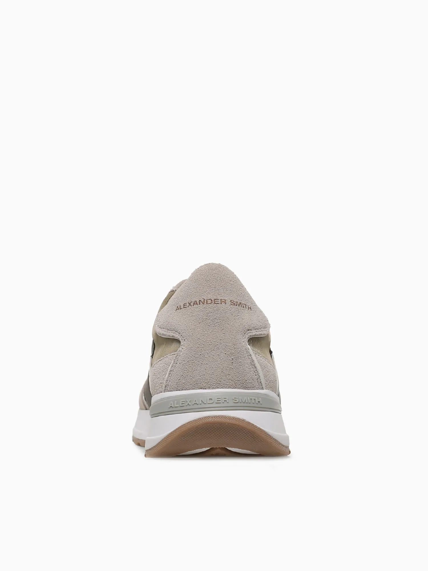 Sale ALEXANDER SMITH liverpool man lt.green lt.grey leather Light Green