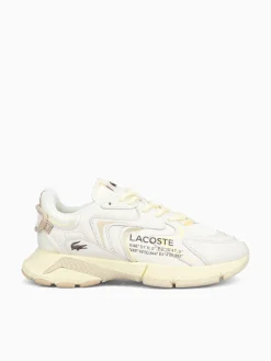 Best Lacoste l003neo off wht lt brn leather Off White