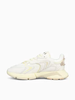 Best Lacoste l003neo off wht lt brn leather Off White