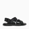 Sale Melissa lock sandal jelly Black