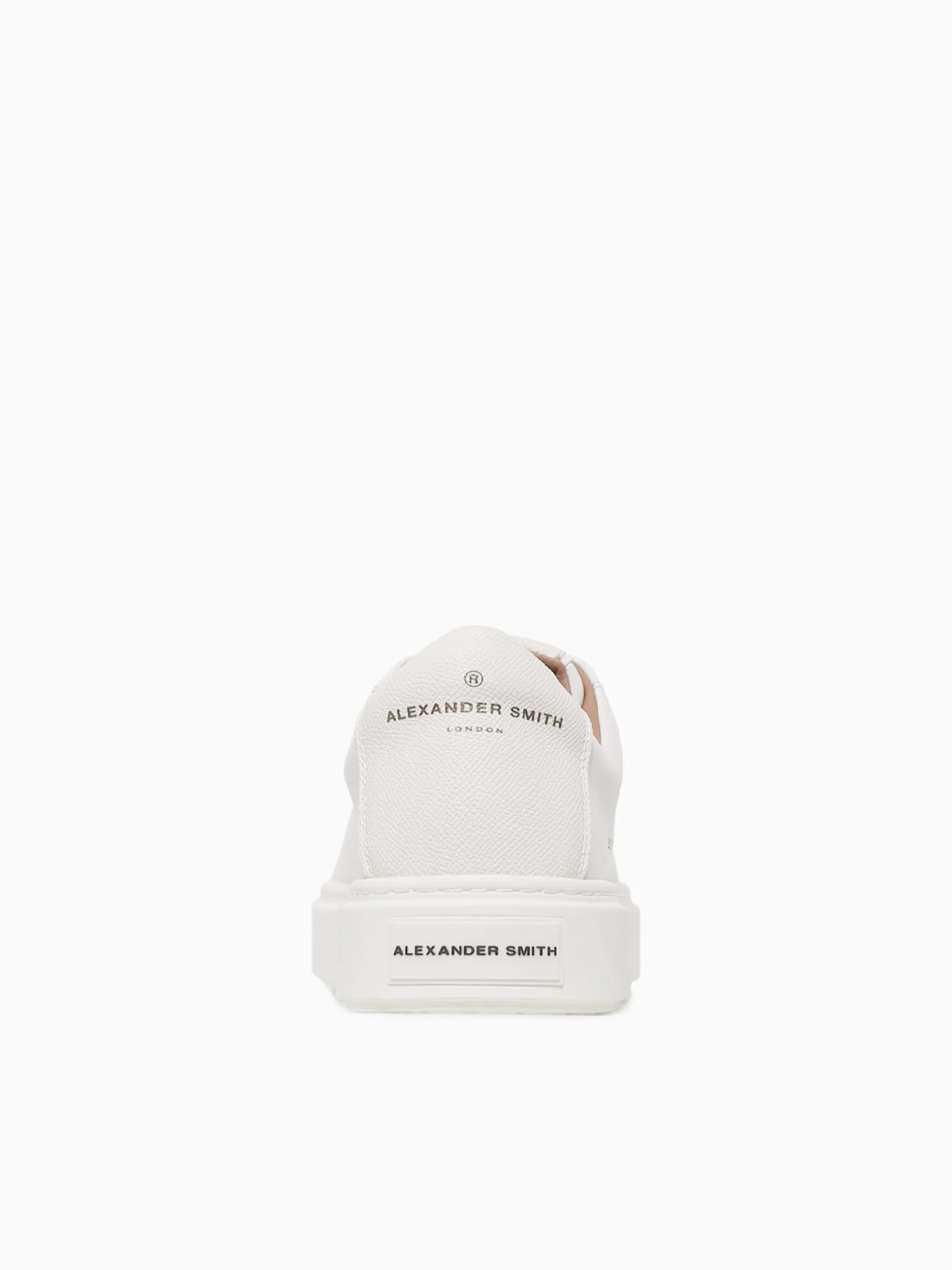 Outlet ALEXANDER SMITH london man total leather White