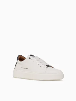 Hot ALEXANDER SMITH london man white blue leather White Multi