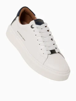 Hot ALEXANDER SMITH london man white blue leather White Multi