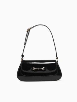 Fashion Sam Edelman loraine small shoulder bag Black