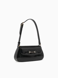 Fashion Sam Edelman loraine small shoulder bag Black