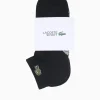 Discount Lacoste low sock 1013 cotton nylon Black