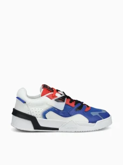 Outlet Lacoste lt 125 dk blu wht leather Blue Multi