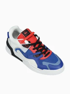 Outlet Lacoste lt 125 dk blu wht leather Blue Multi