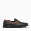 Discount Nunn Bush luca moc toe penny multi leather Black