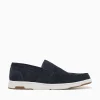 Sale Nunn Bush luca suede moc toe suede Navy
