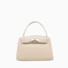 Online La Favorita ludovica top handle leather Beige