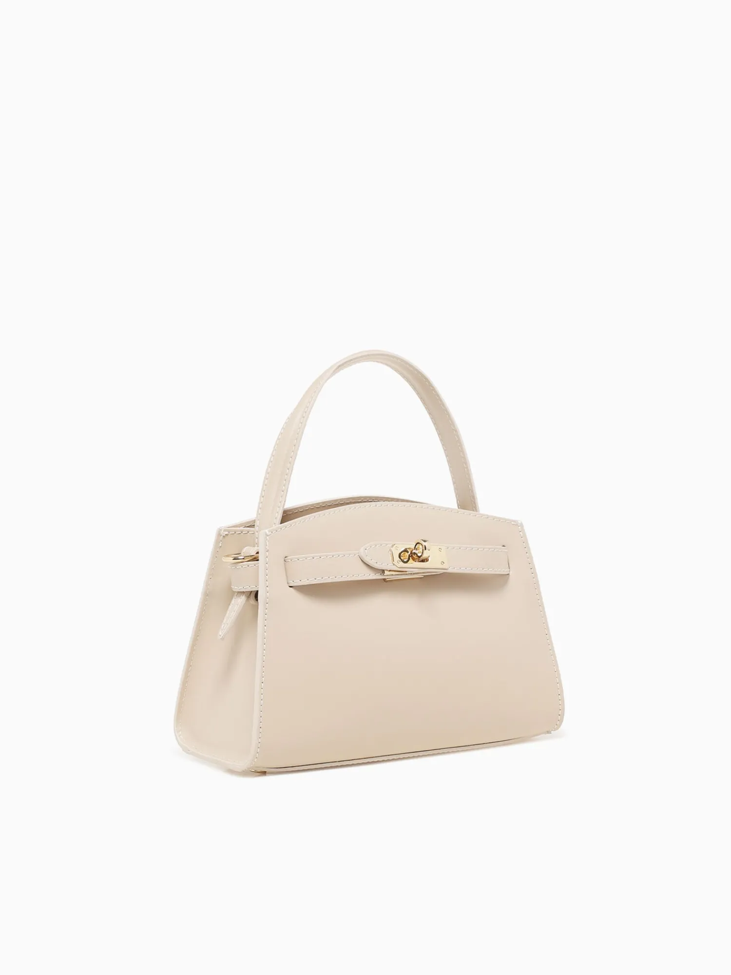 Online La Favorita ludovica top handle leather Beige