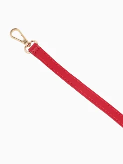 Fashion La Favorita ludovica top handle rosso leather Red