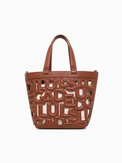 Outlet Desigual maki valdivia cuero west Tan