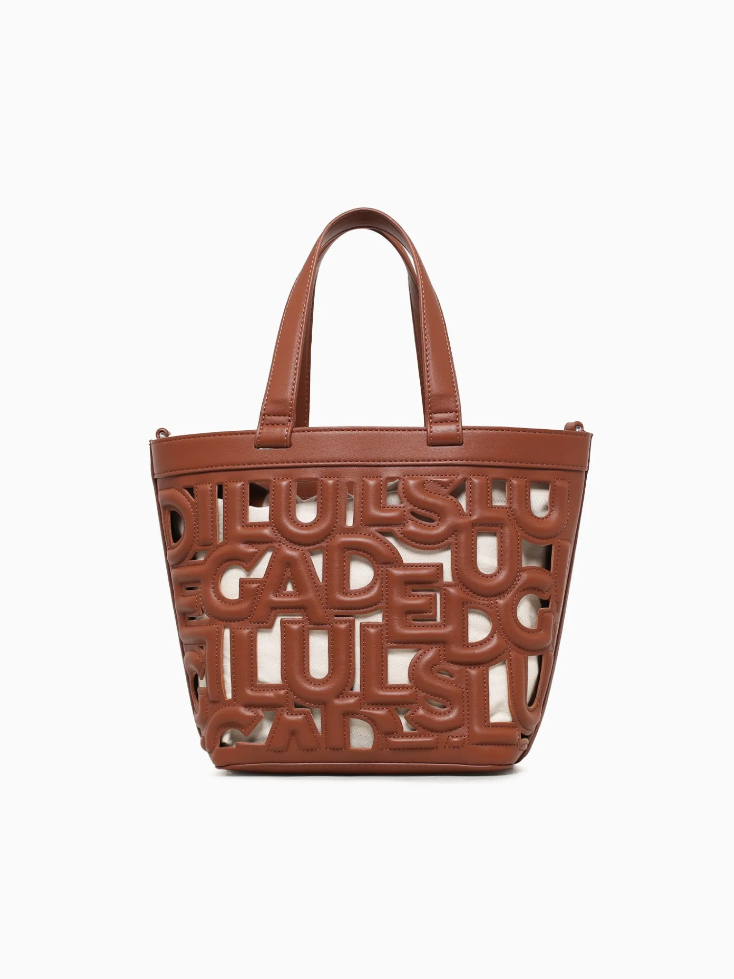 Outlet Desigual maki valdivia cuero west Tan