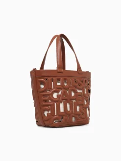 Outlet Desigual maki valdivia cuero west Tan