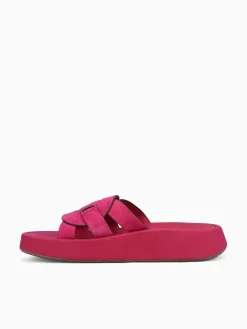 Clearance Naked Feet market suede Pink