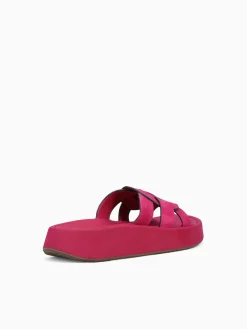 Clearance Naked Feet market suede Pink