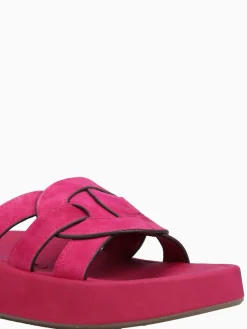 Clearance Naked Feet market suede Pink
