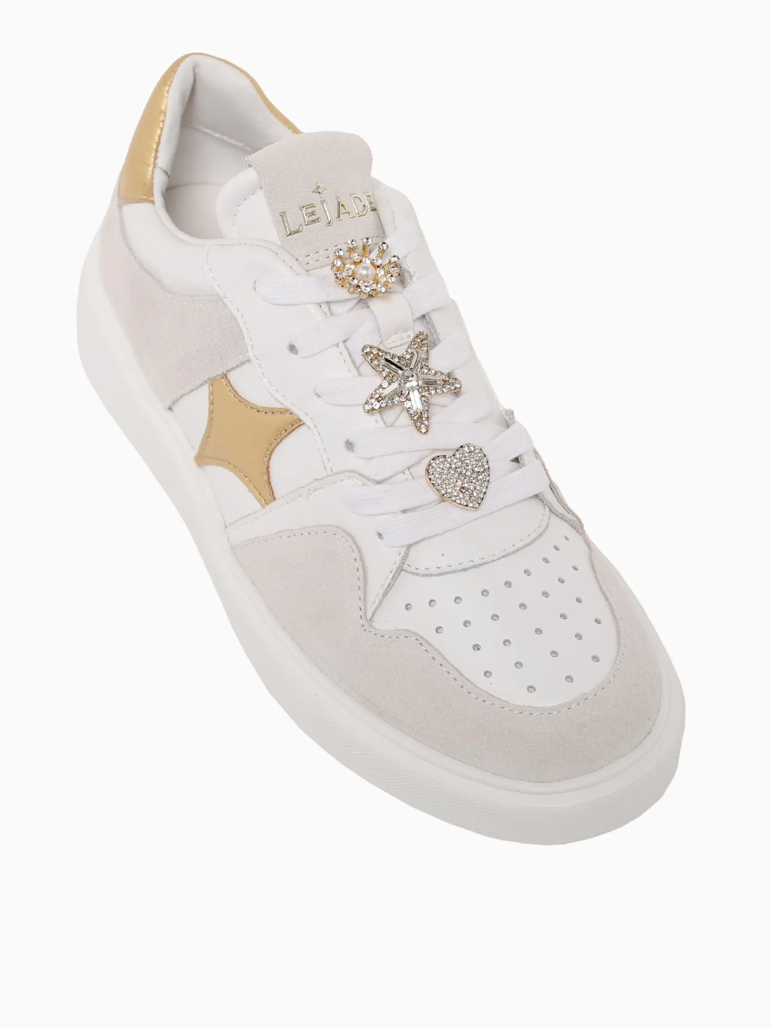 Sale Le Jade marlee bianco ghiaccio pelle White