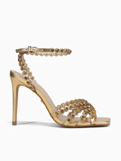Fashion Maithe max ouro leather Gold
